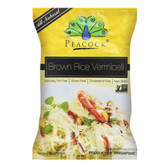 Gluten free brown rice vermicelli pasta from peacock Singapore