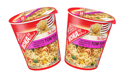 KOKA Instant Noodles - Tom Yum Flavour (70g)  Pack of 2 | Cup Noodles | Cup Noodles | Original Koka Noodles from Singapore |