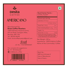 Desita Americano Coffee, 250g