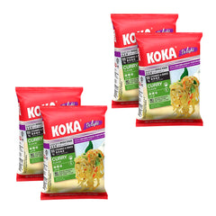 KOKA Delight Curry Flavour Noodles, (85g x Pack of 4)