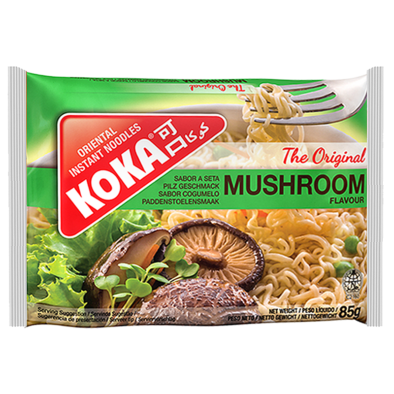 KOKA Instant Noodles - Mushroom Flavour