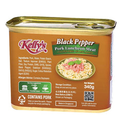Kelly's Black Pepper Pork Luncheon Meat