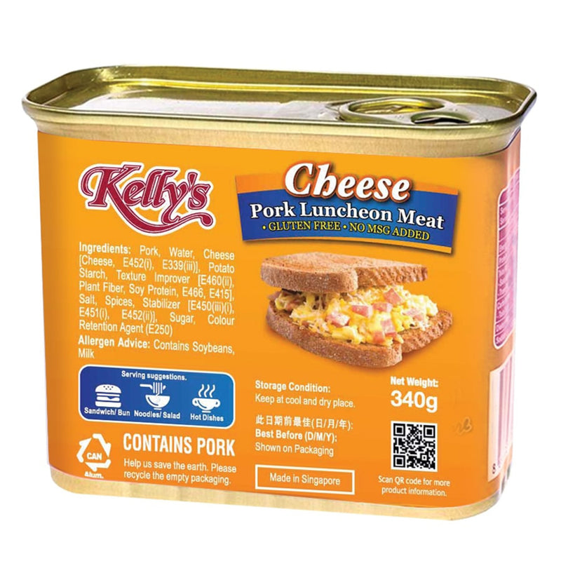 Kelly's Cheese Pork Luncheon Meat
