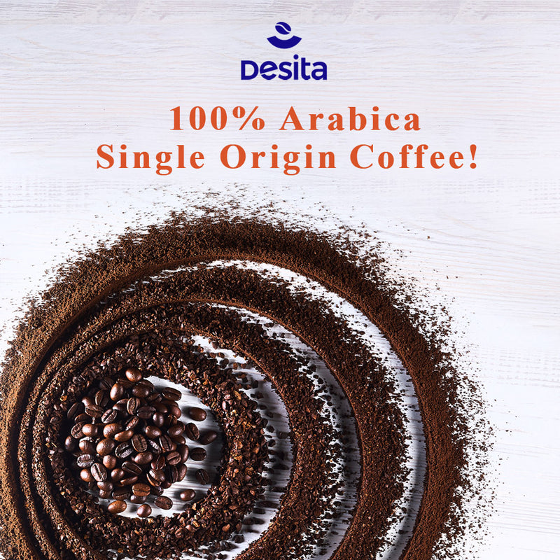 Single Origin 100% arabica coffee