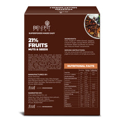 Benefit Foods Gluten Free Millet Chocolate Granola With Almonds & Raisins, 250g