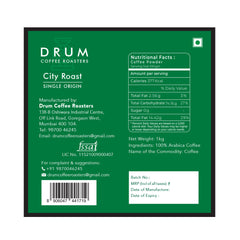 Drum Coffee Roasters-  City Roast Coffee Beans, 1kg