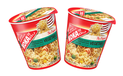 KOKA Instant Noodles - Vegetable Flavour (70g) Pack of 2 | Cup Noodles | Cup Noodles | Original Koka Noodles from Singapore |