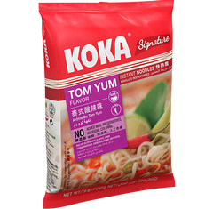 KOKA Signature Tom Yum Noodles (85g ) | Pack of 4 | Instant Noodles | Original Koka Noodles from Singapore |