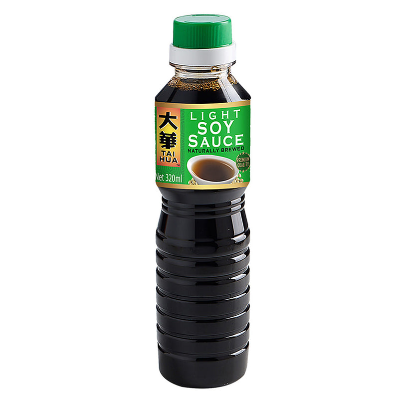 Tai Hua Light Soy Sauce (320ml) |  Naturally Brewed | Contains NO MSG | Product of Singapore |