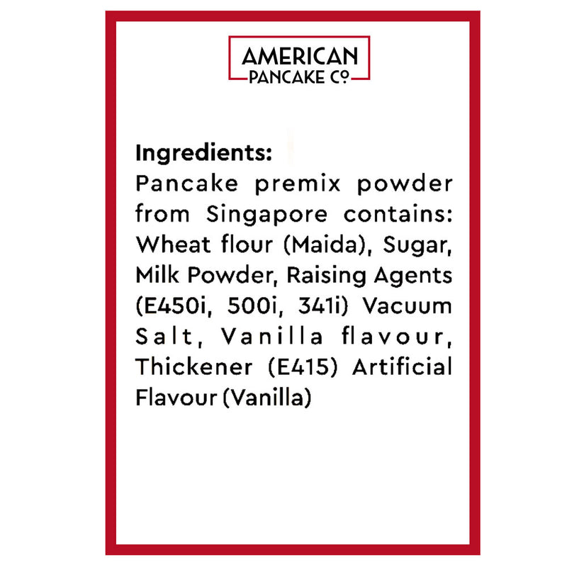 Pancake ingredients