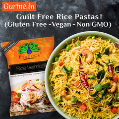 Gluten free rice vermicelli pasta from peacock singapore