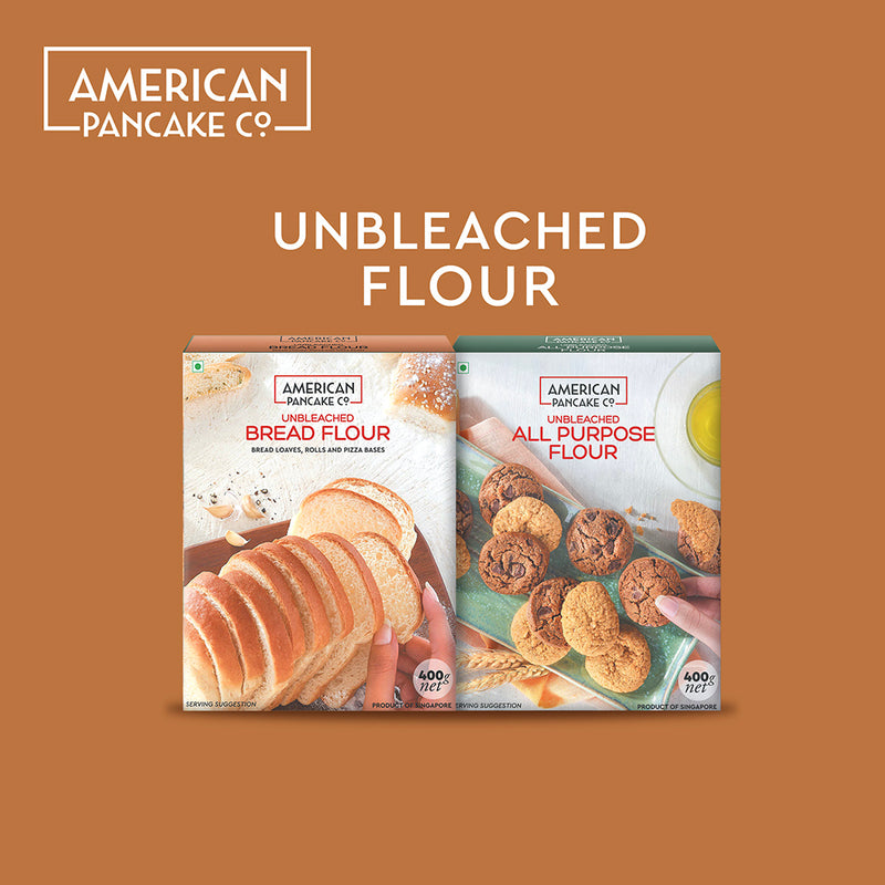 American Pancake Co. - Unbleached Bread Flour, (400g)
