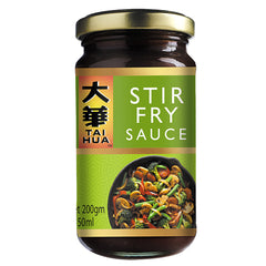 Tai Hua STIR Fry Sauce (200g)| Non-Vegetarian Sauce for Asian Recipes | No MSG | Product of Malaysia |