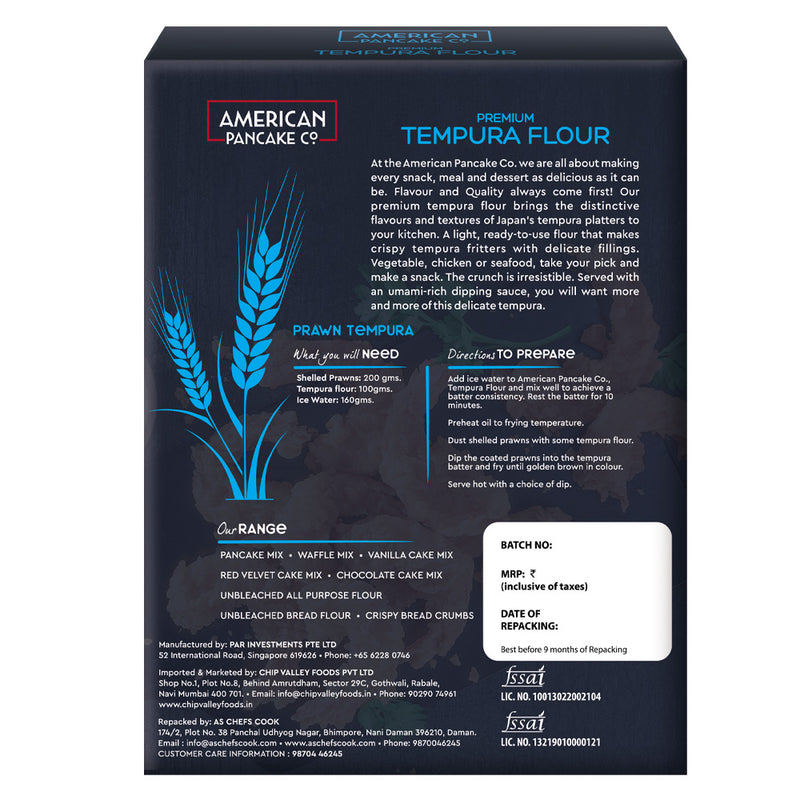America Pancake Co - Premium Tempura Flour, 400g