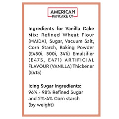 American Pancake Co. - Eggless Vanilla Cake Mix, 500g